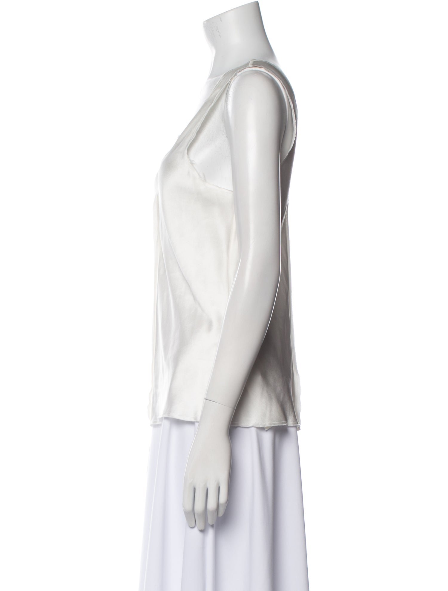 Voz Silk V-Neck Blouse