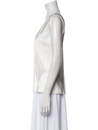 Voz Silk V-Neck Blouse