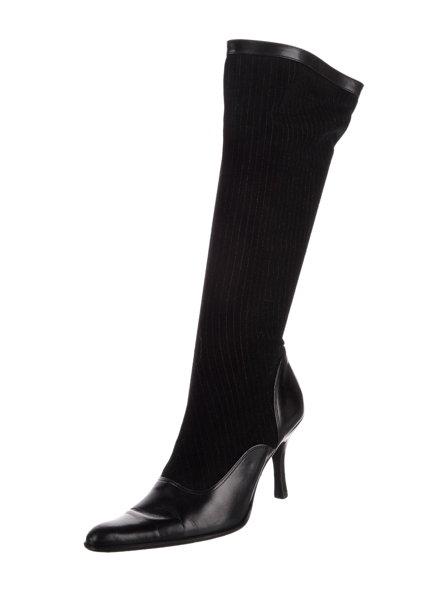 Voz Leather Sock Boots