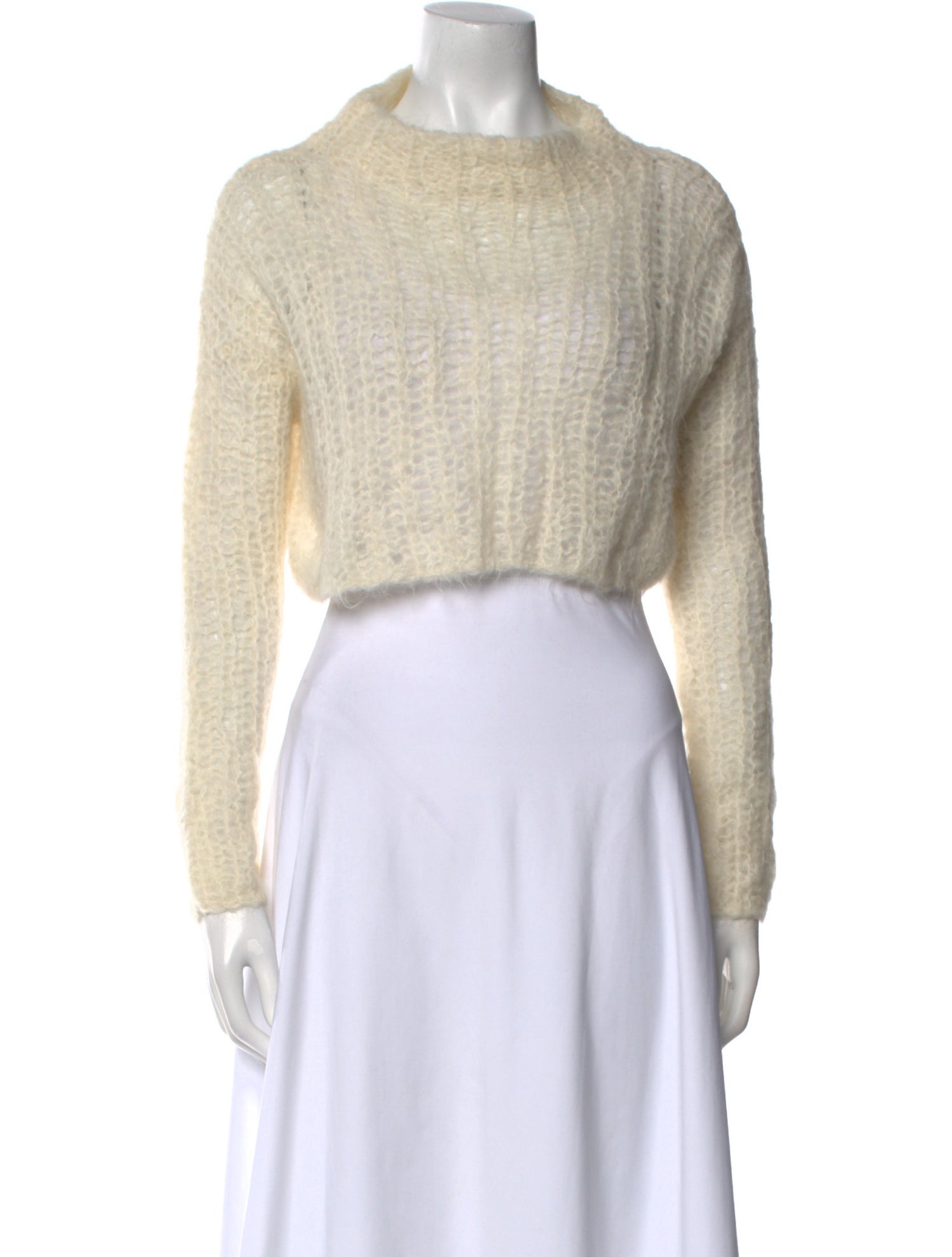 Voz Alpaca Mock Neck Sweater
