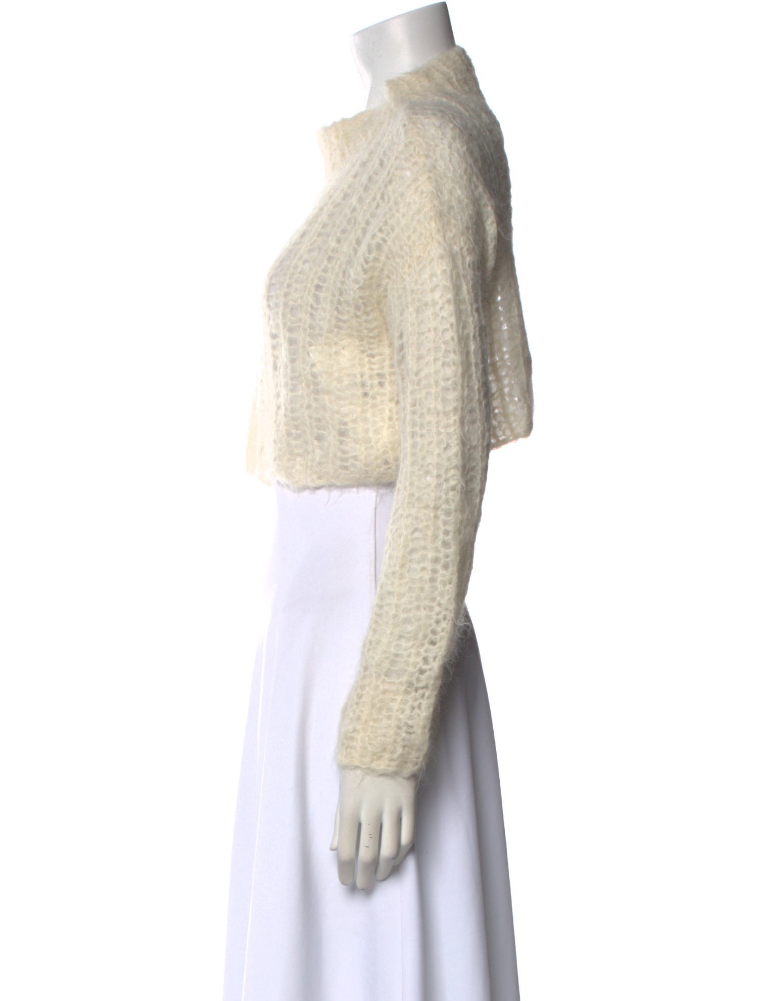 Voz Alpaca Mock Neck Sweater