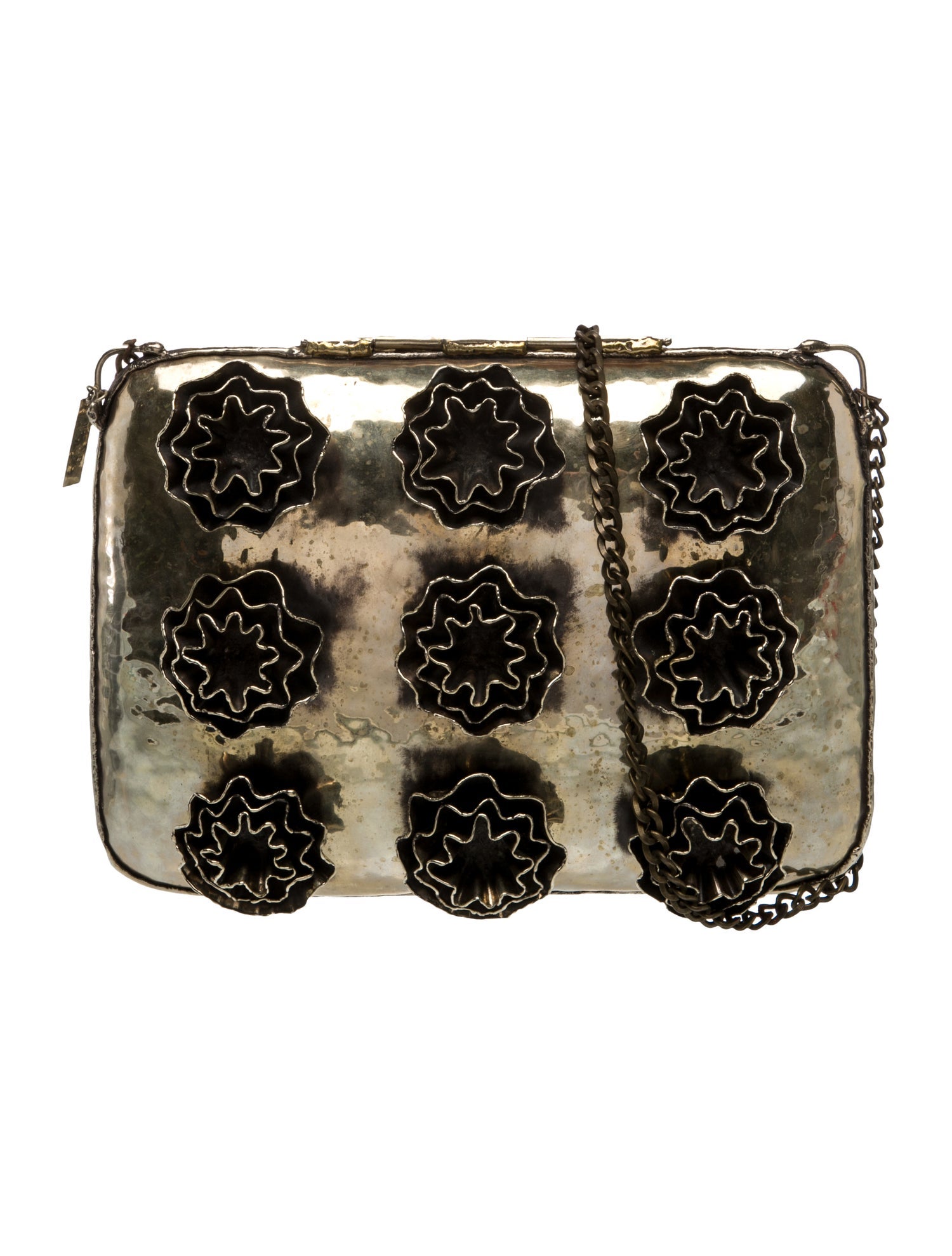 Anndra Neen Metal Minaudière