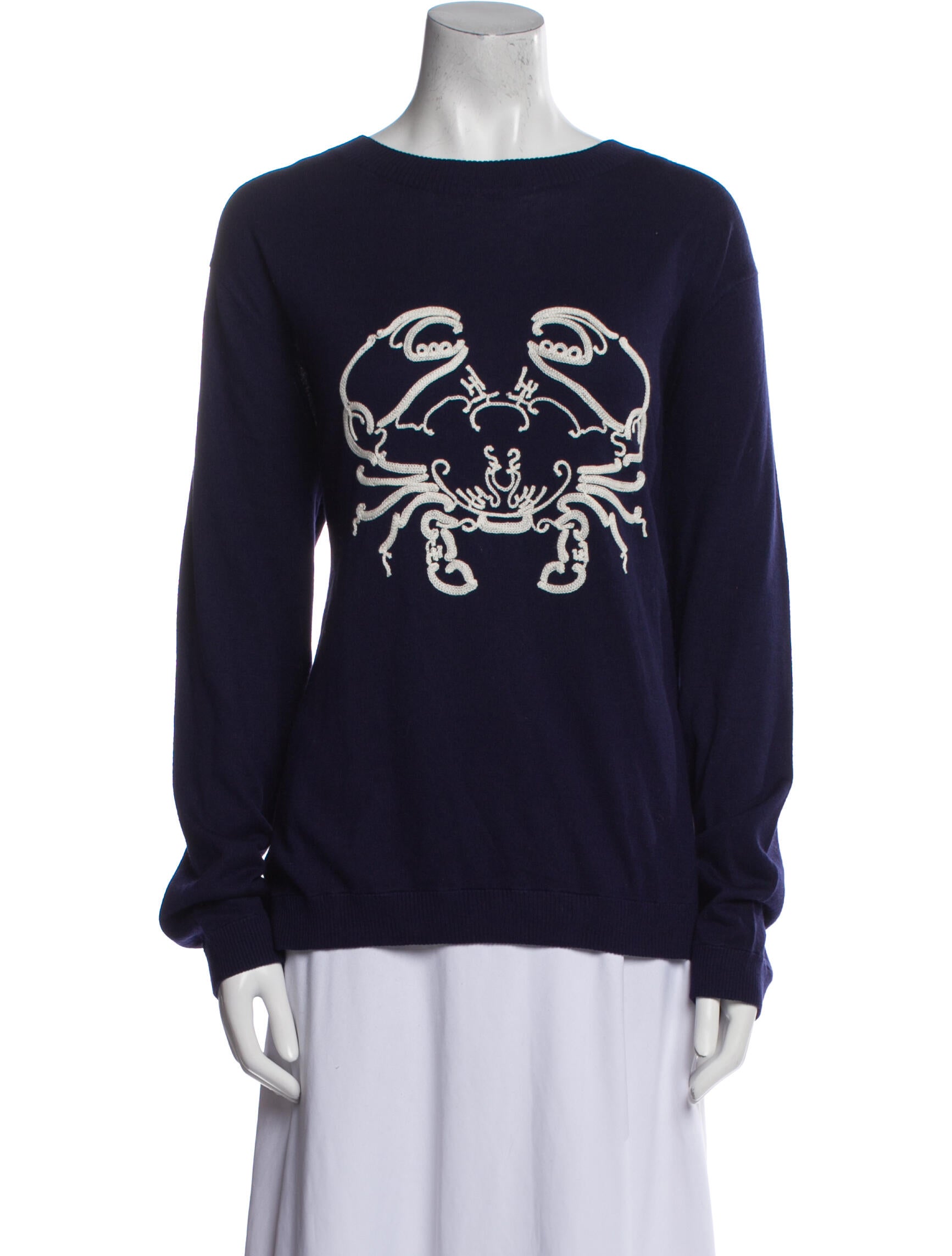 Banjo & Matilda Cashmere Graphic Print Sweater