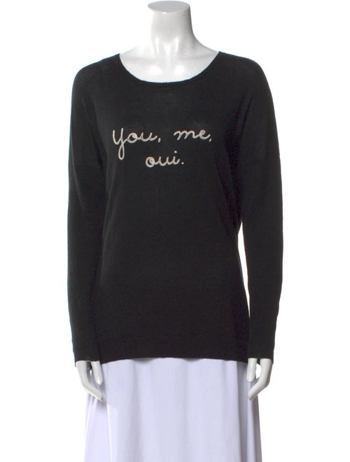 Banjo & Matilda Graphic Print Scoop Neck Sweater