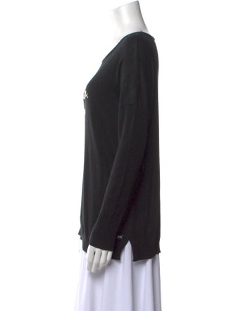 Banjo & Matilda Graphic Print Scoop Neck Sweater