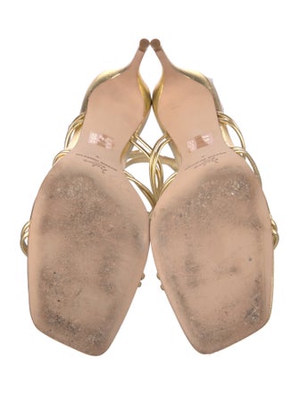 22élevé Leather Slingback Sandals