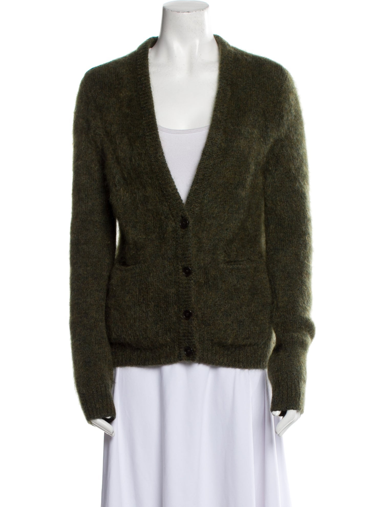 Chloë Sevigny for Opening Ceremony Mohair V-Neck Sweater