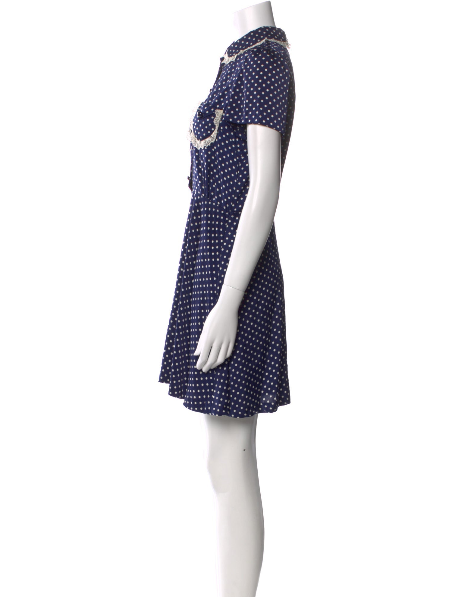 Chloë Sevigny for Opening Ceremony Polka Dot Print Mini Dress