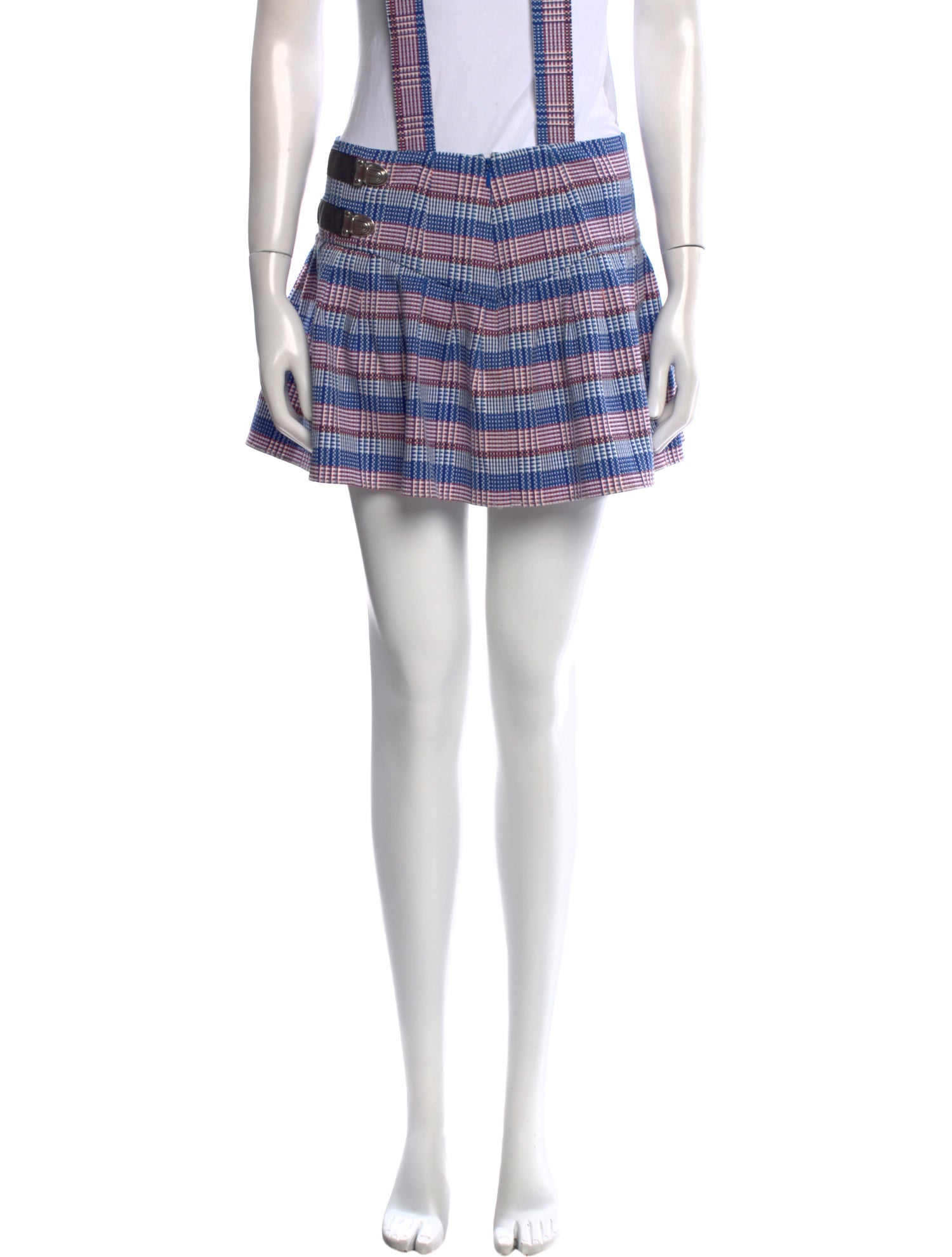 Chloë Sevigny for Opening Ceremony Plaid Print Mini Skirt