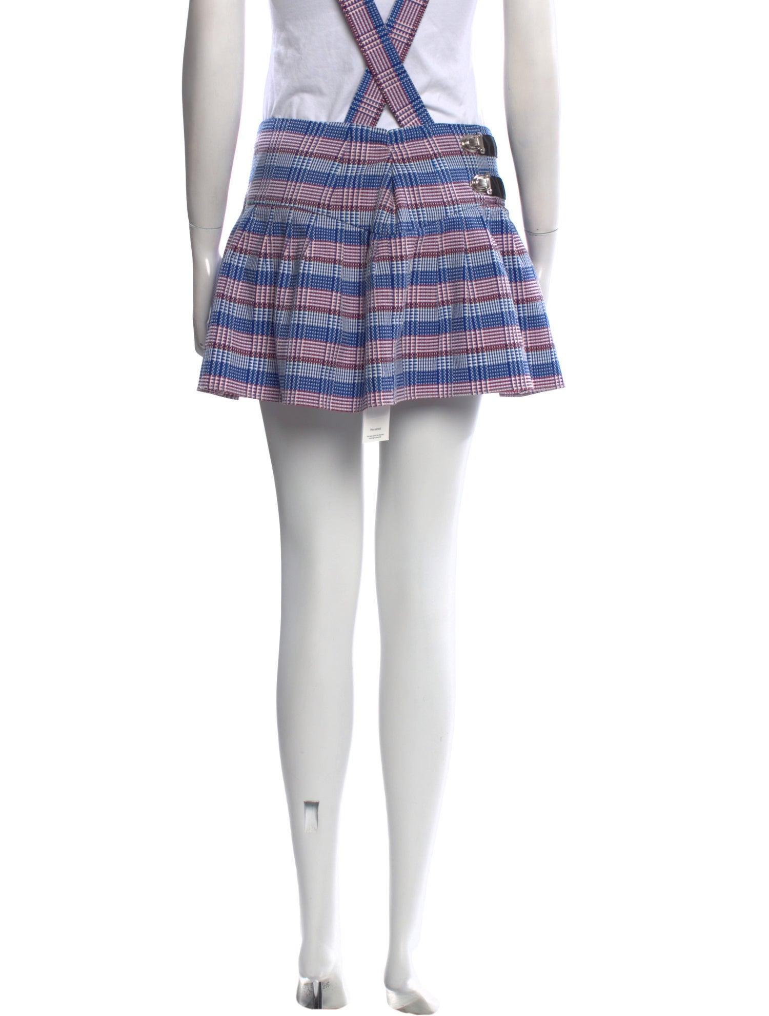 Chloë Sevigny for Opening Ceremony Plaid Print Mini Skirt