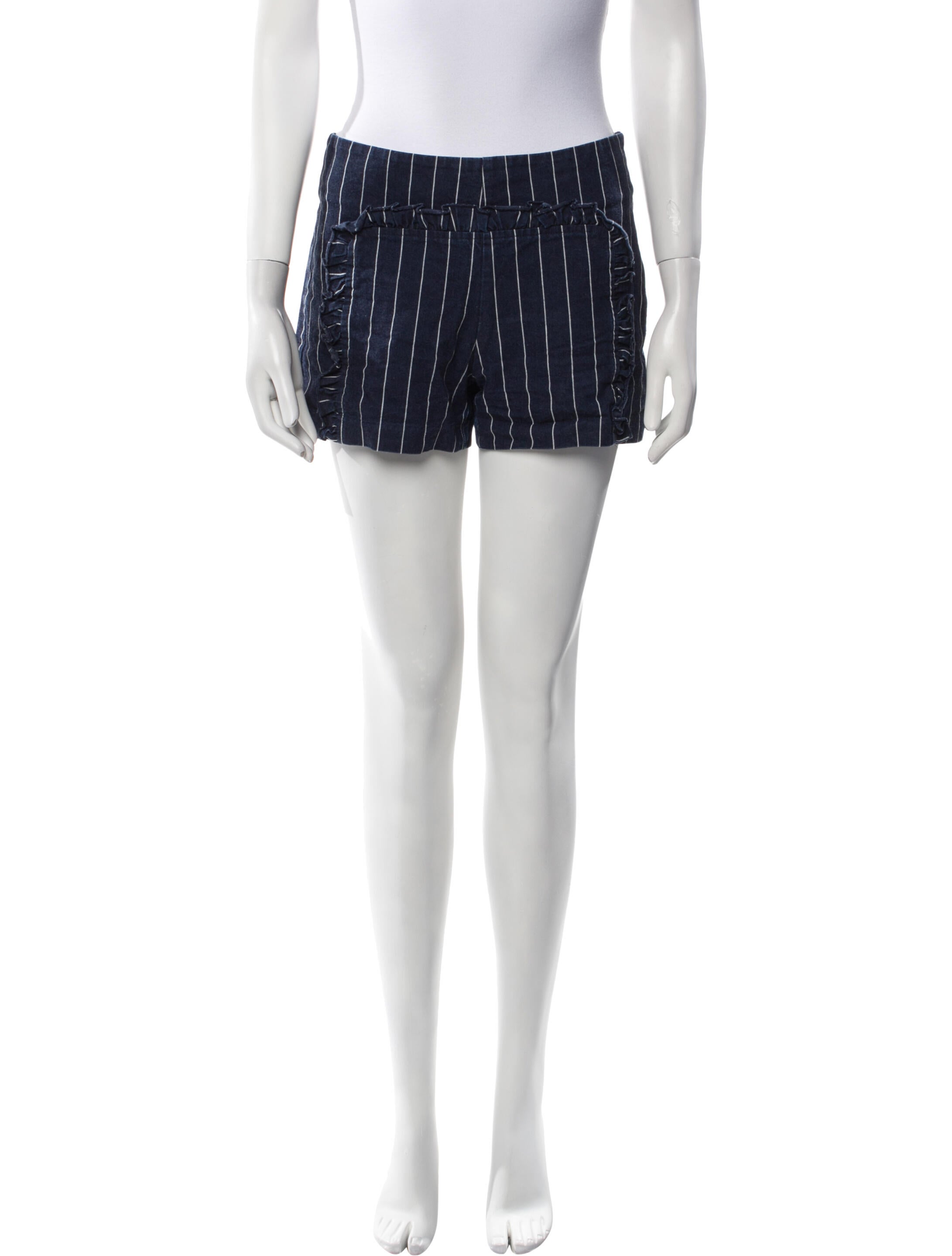 Chloë Sevigny for Opening Ceremony Striped Mini Shorts