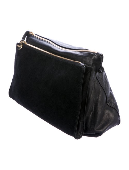 Clare V. Leather & Suede Gosee Clutch