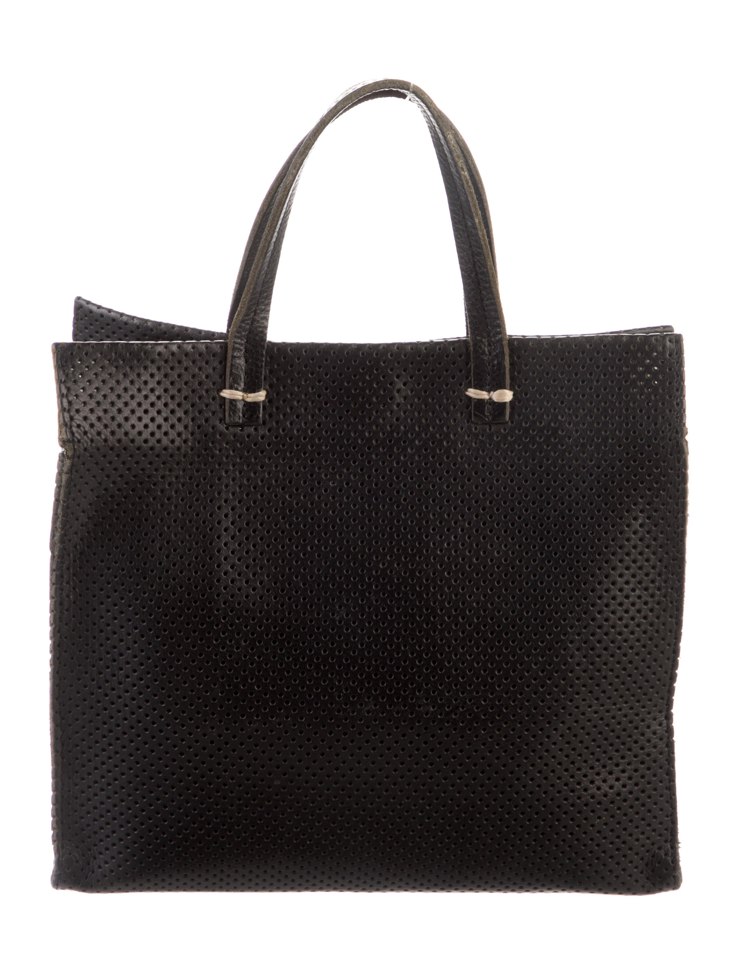 Clare V. Small Leather Handle Bag Black Handle Bags, Handbags