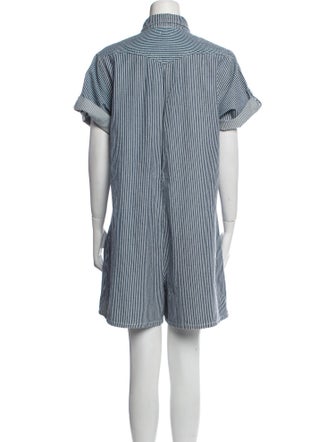 Clare V. Striped Romper