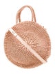 Clare V. Raffia Shoulder Bag