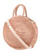 Clare V. Raffia Shoulder Bag