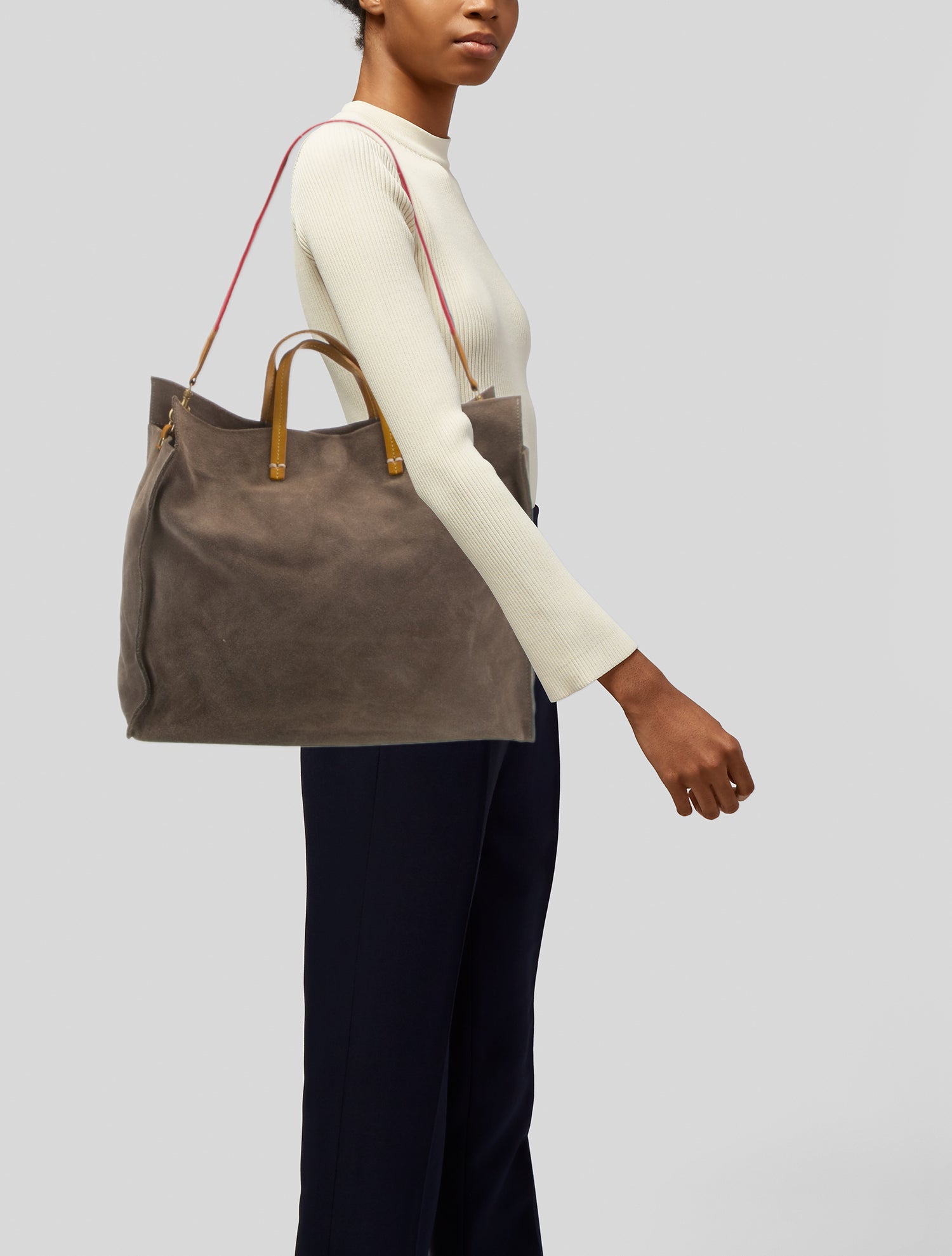 Clare V. Suede Tote