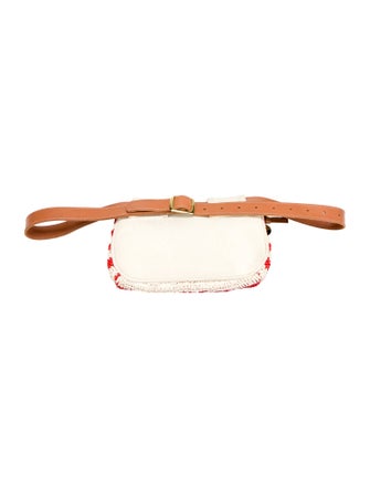 Clare V. Straw Belt Bag