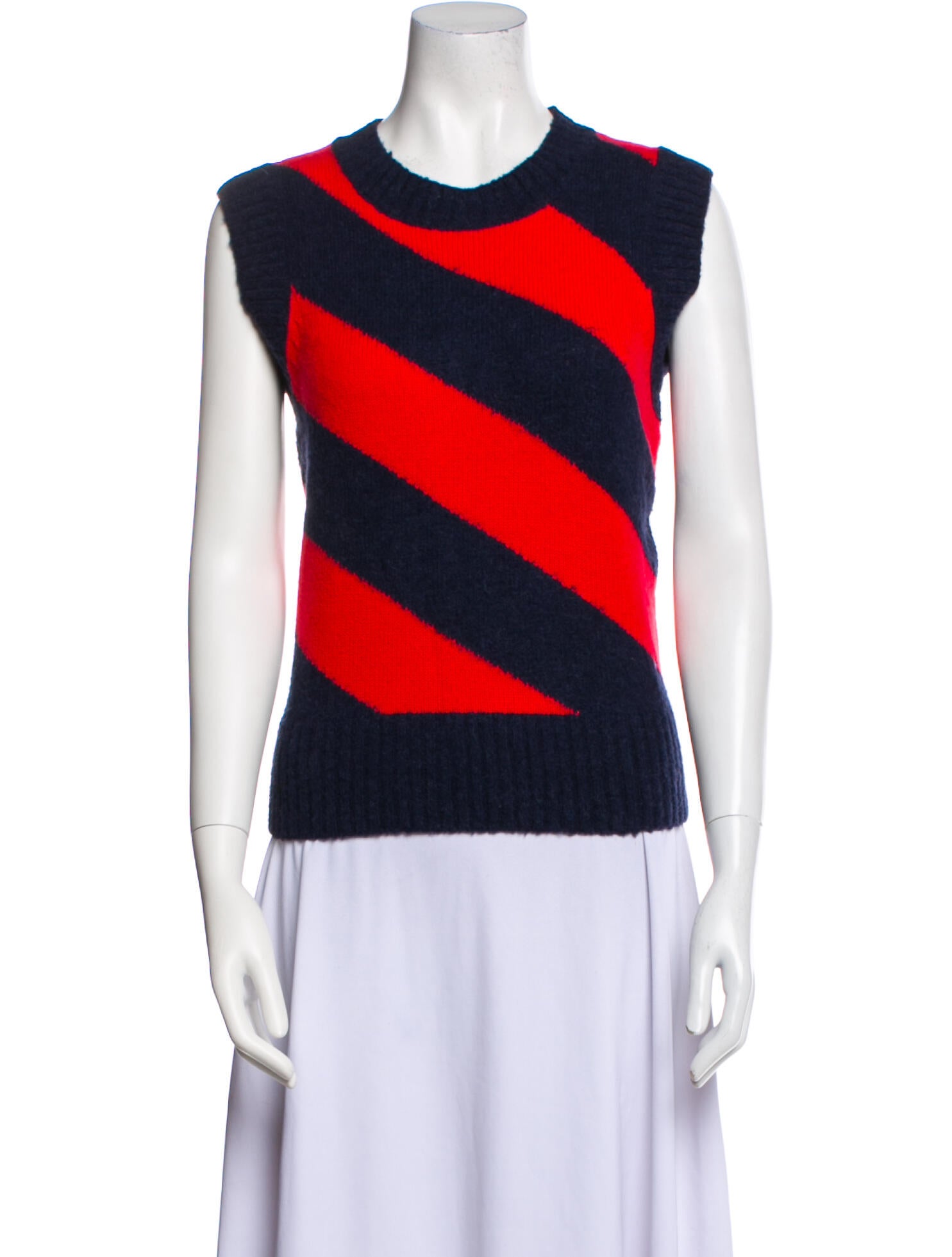 Clare V. Wool Striped Sweater