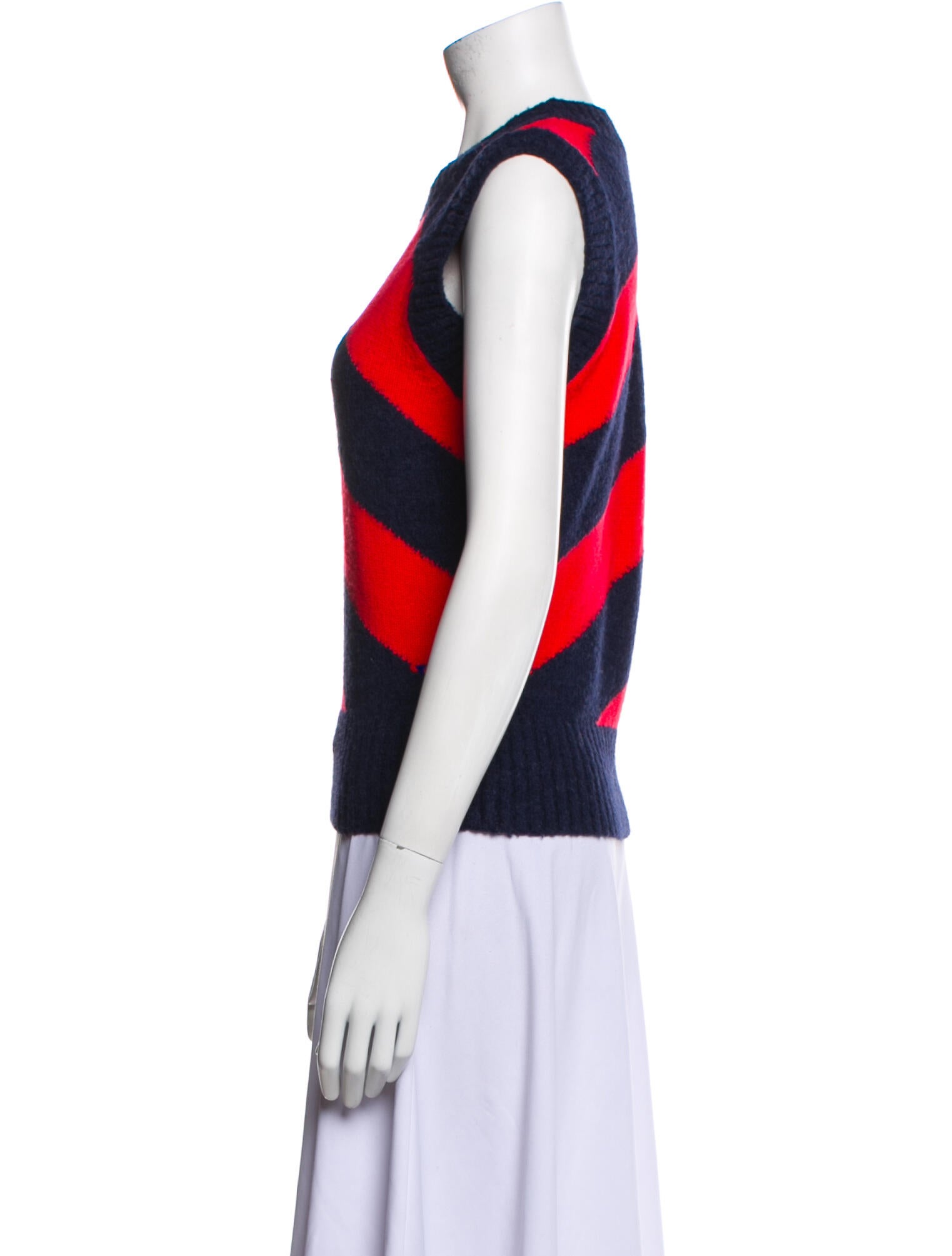 Clare V. Wool Striped Sweater