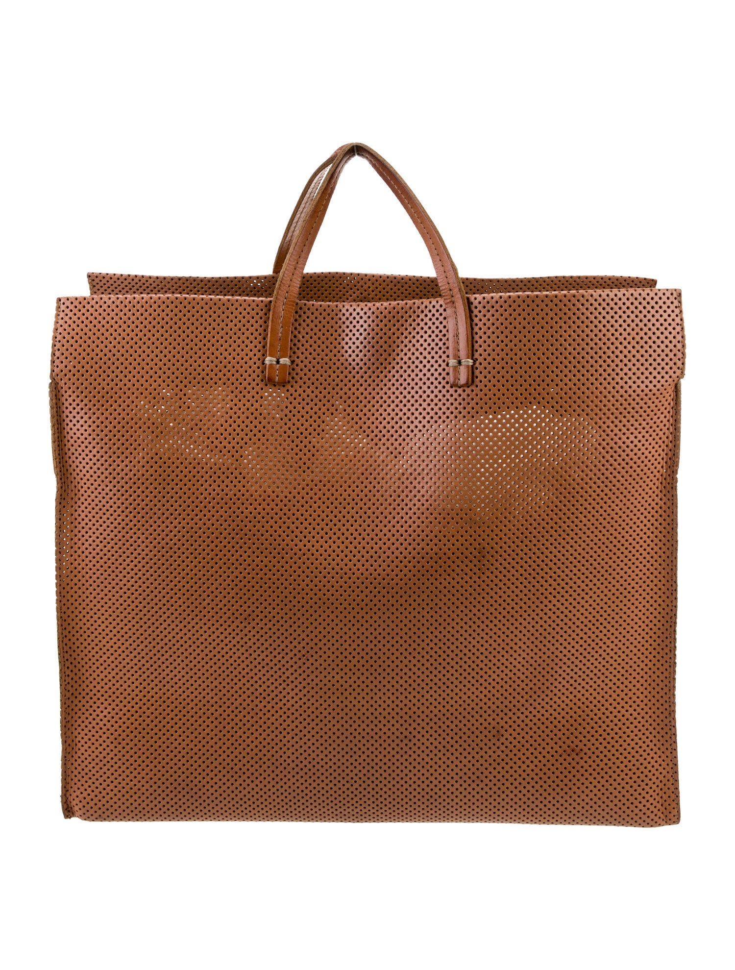 Clare V. Leather Garment Bag