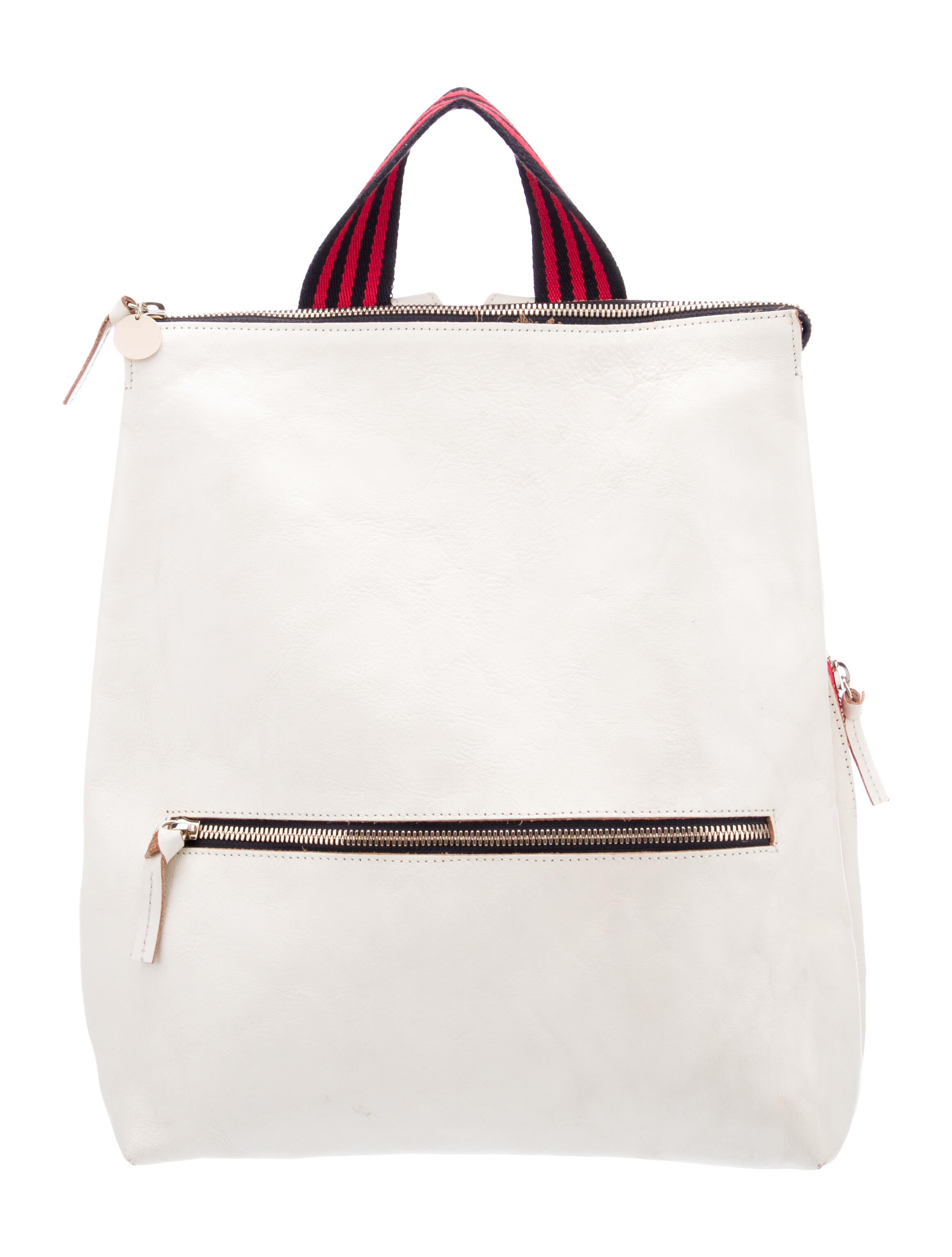 Clare V. Leather Backpack