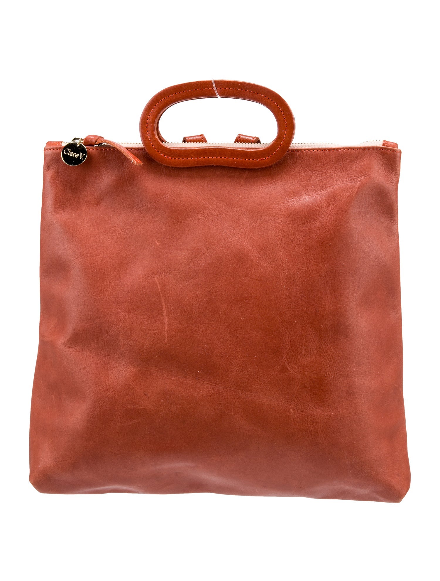 Clare V. Leather Evening Bag