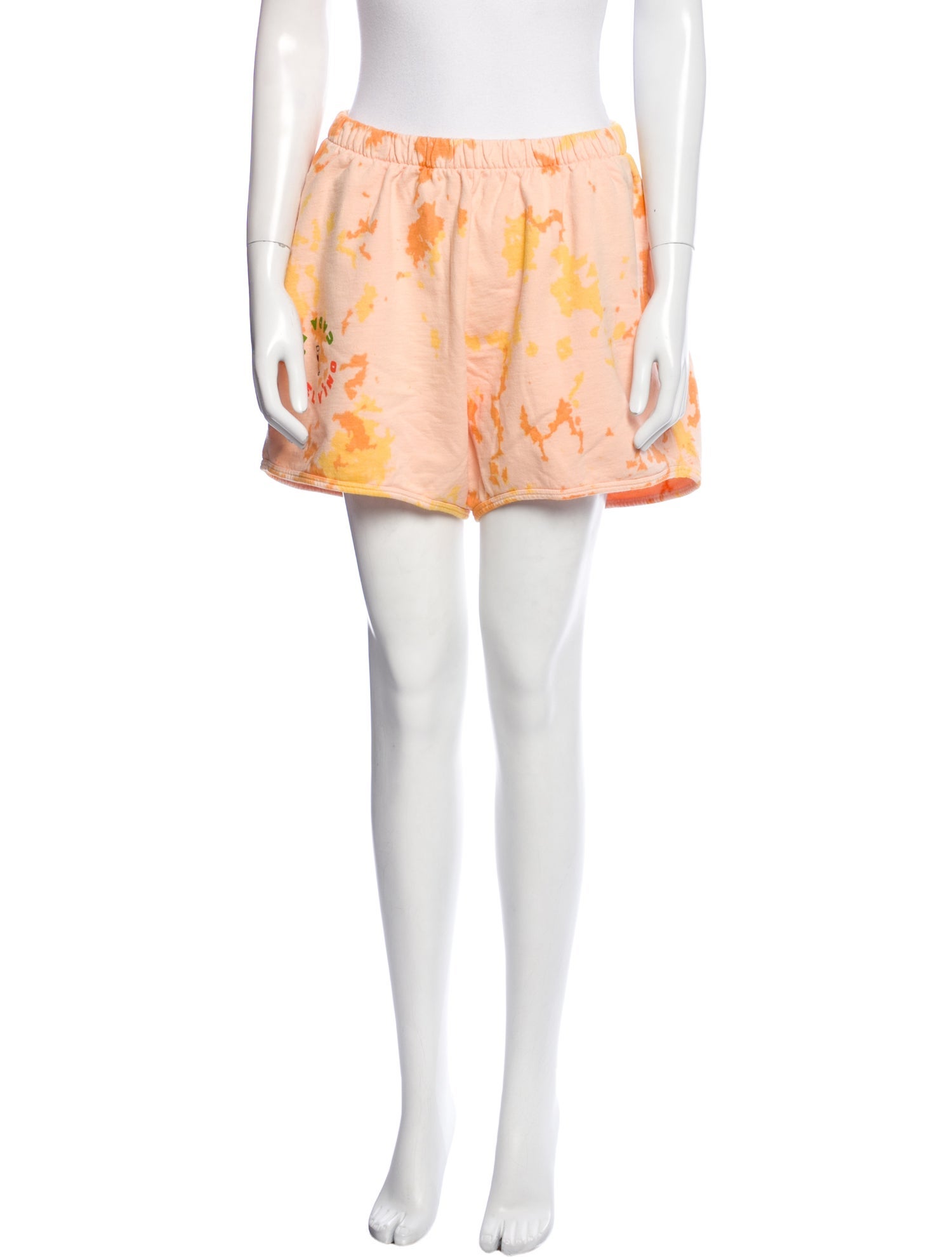 Clare V. Printed Mini Shorts