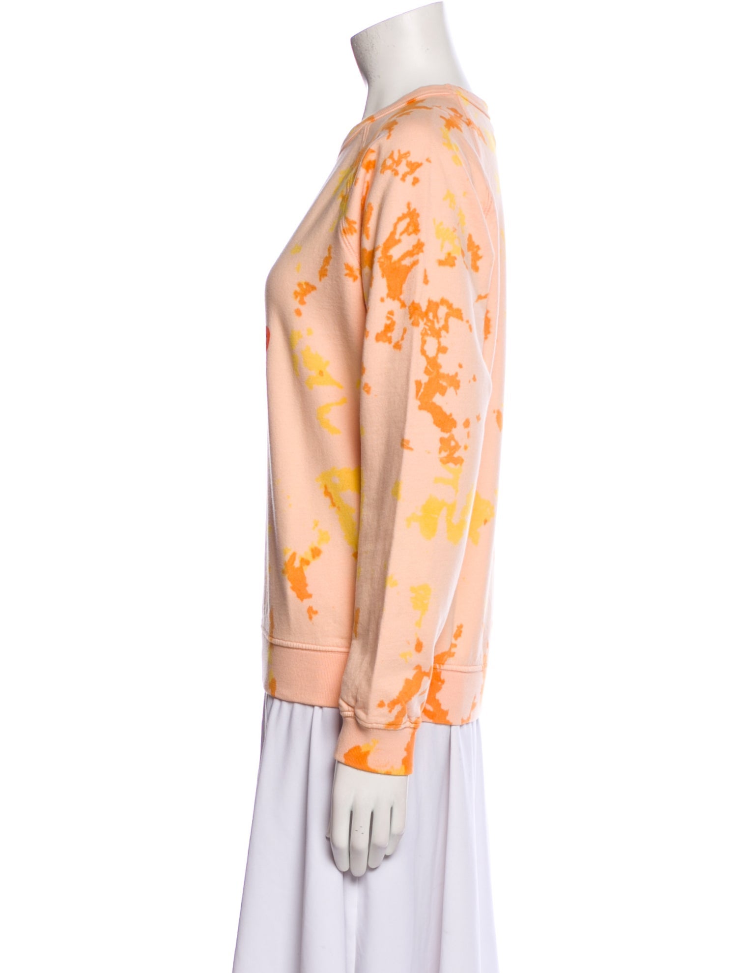 Clare V. Graphic Print Crew Neck Sweatshirt