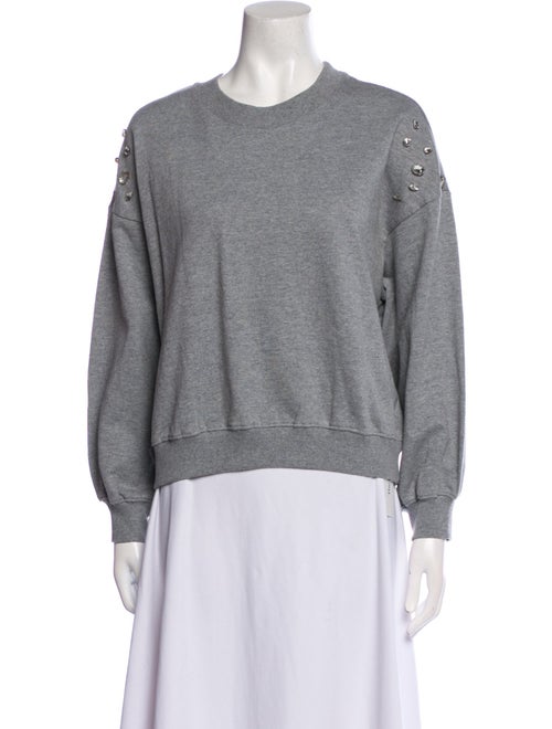 Clare V. Crew Neck Long Sleeve Sweatshirt