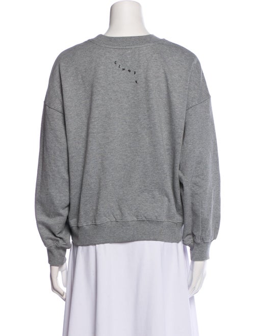 Clare V. Crew Neck Long Sleeve Sweatshirt