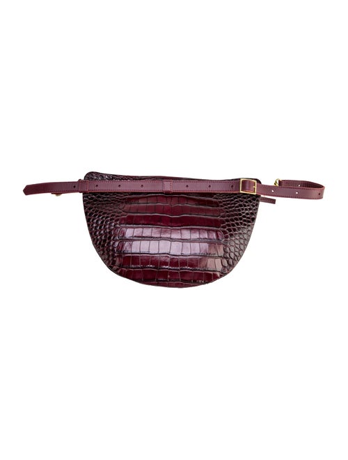 Clare V. Embossed Leather Belt Bag