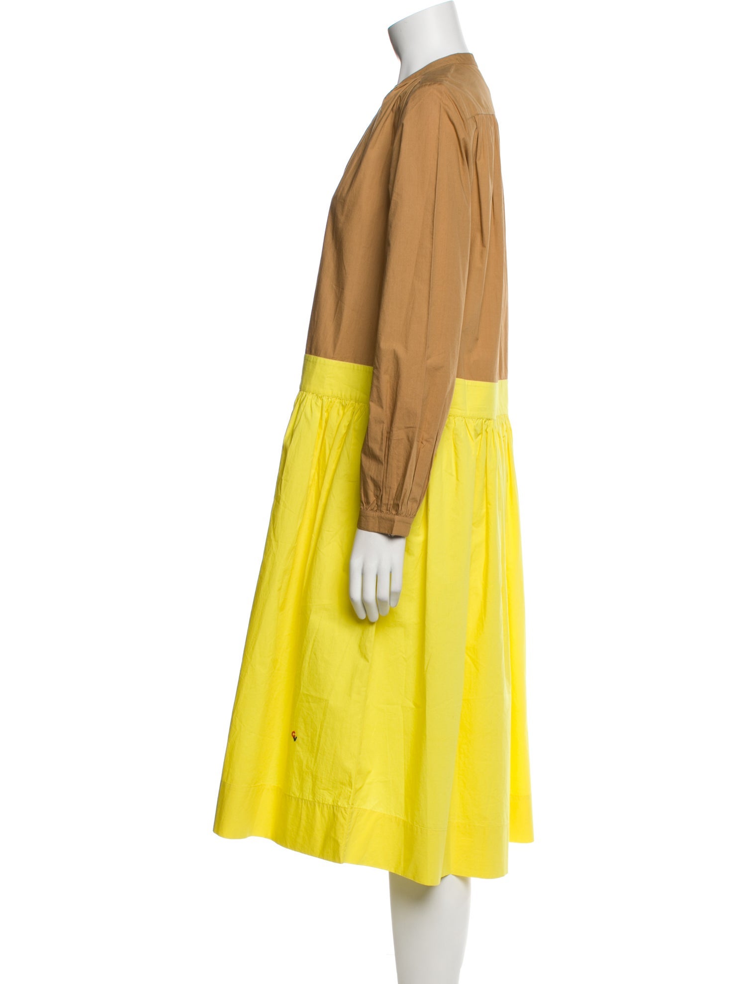 Clare V. Crew Neck Midi Length Dress w/ Tags