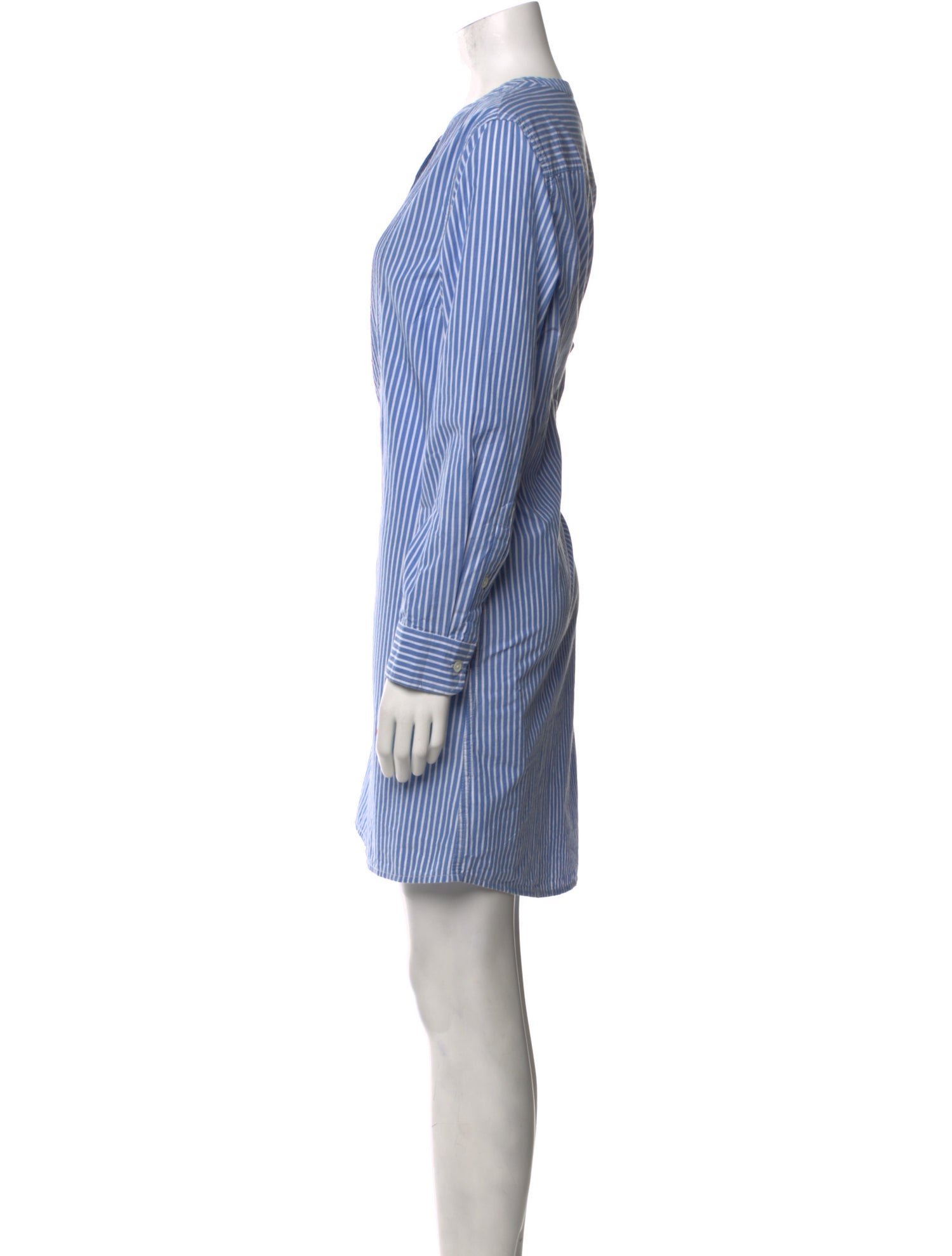 Clare V. Striped Knee-Length Dress