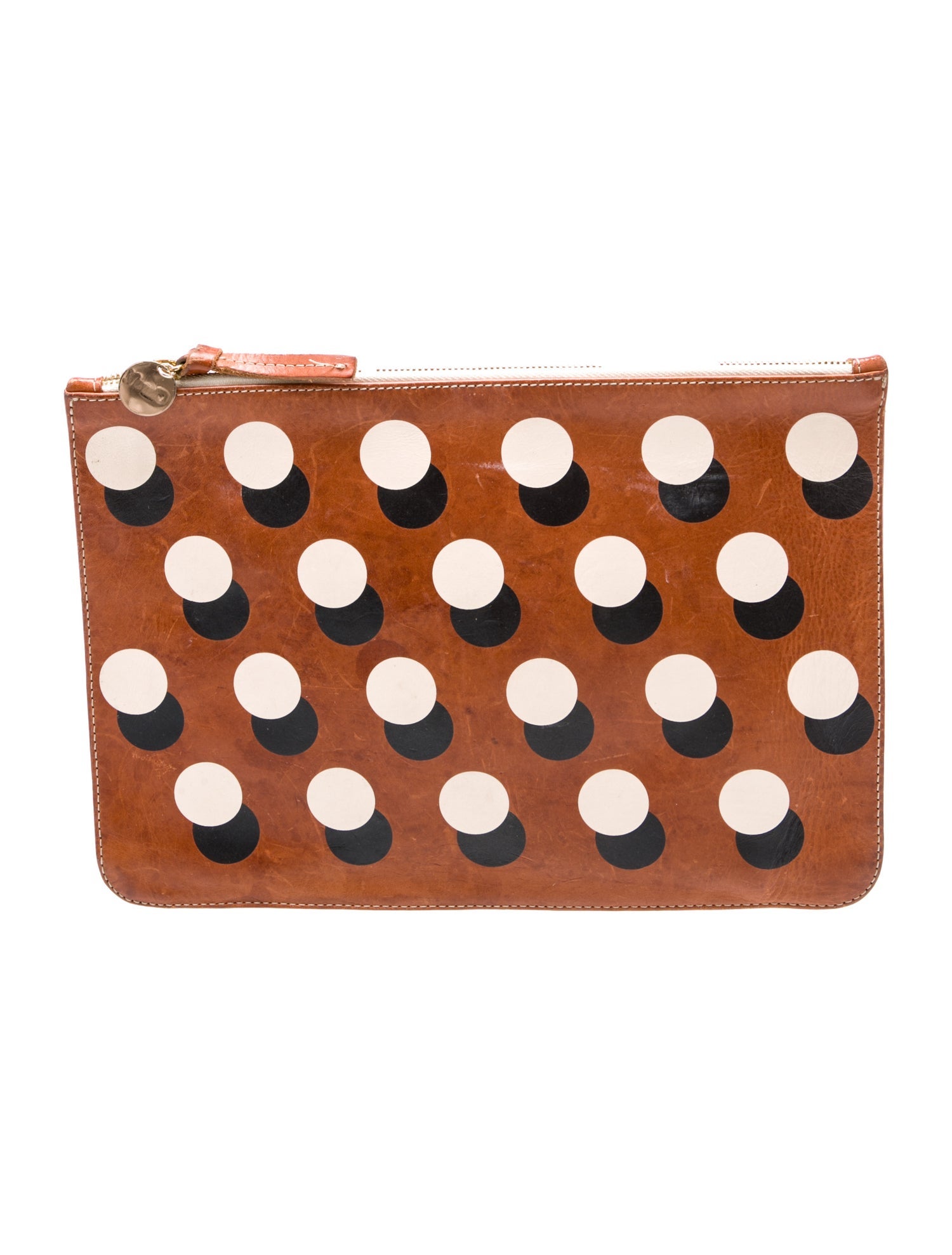 Clare V. Leather Clutch