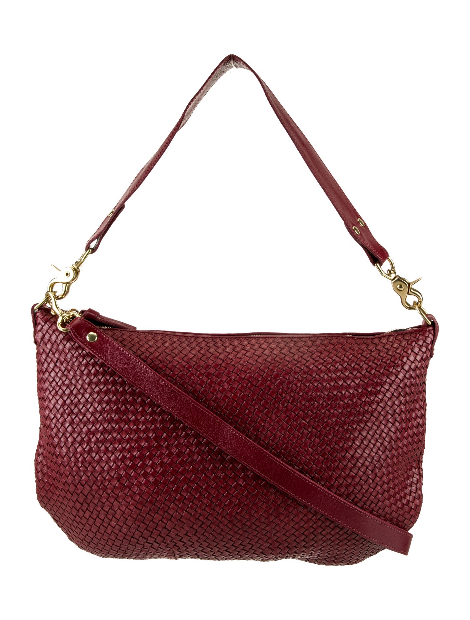 Clare V. Leather Shoulder Bag