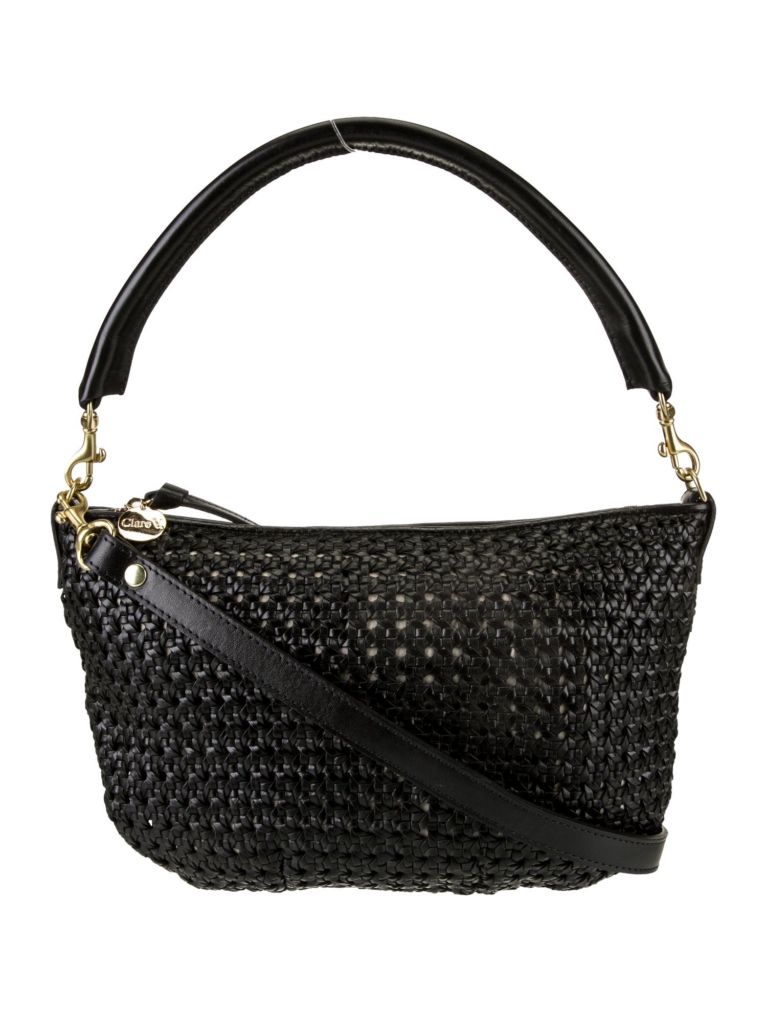 Clare V. Leather Shoulder Bag