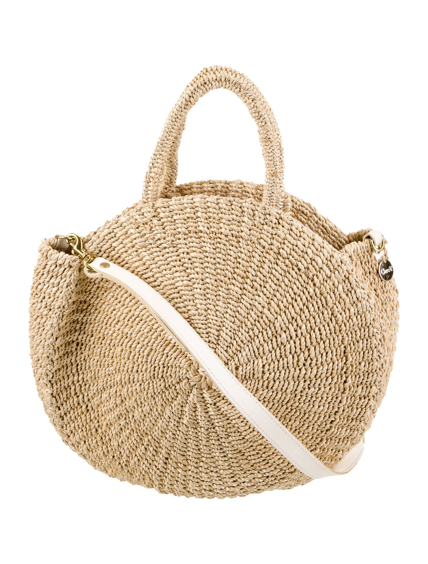 Clare V. Raffia Crossbody Bag