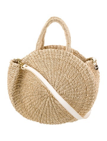 Clare V. Totes Raffia Crossbody Bag