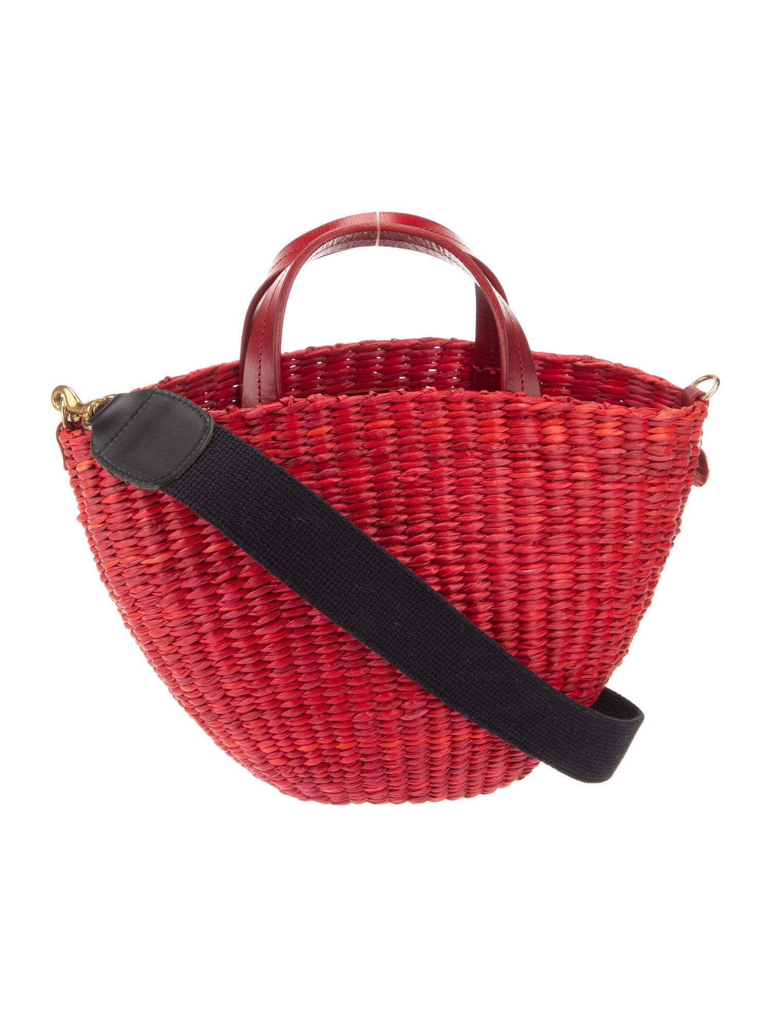 Clare V. Raffia Top Handle Bag