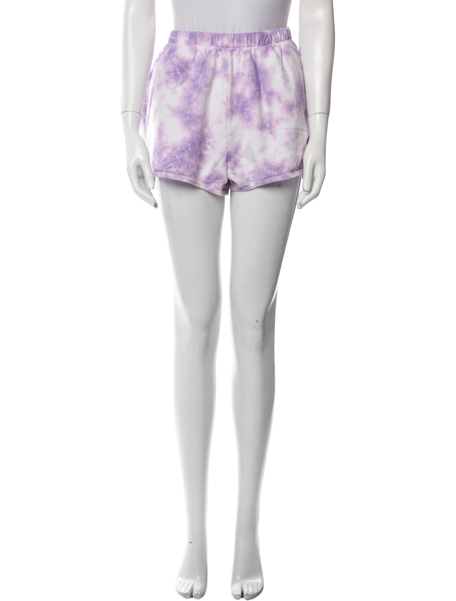 Clare V. Printed Mini Shorts