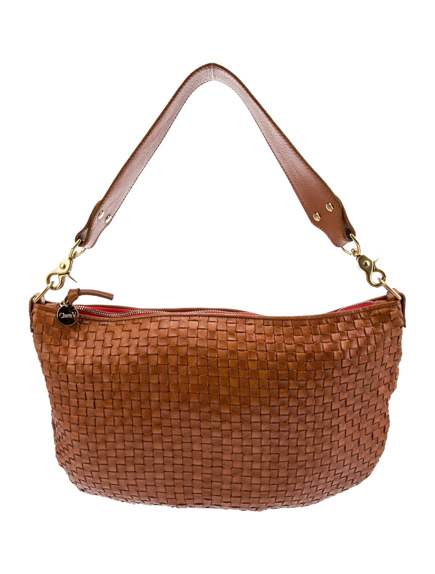 Clare V. Leather Shoulder Bag