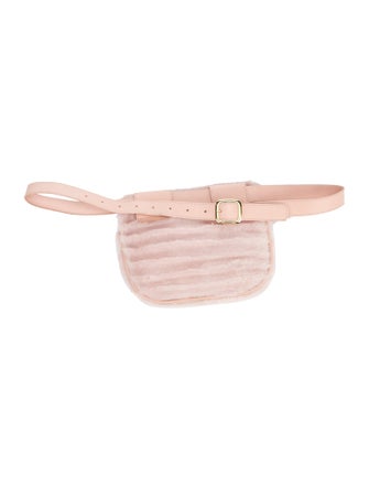 Clare V. Faux Fur Shoulder Bag