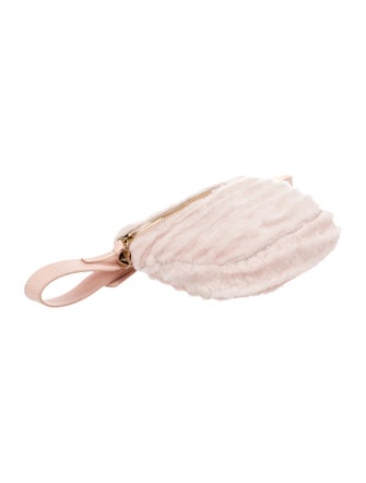 Clare V. Faux Fur Shoulder Bag