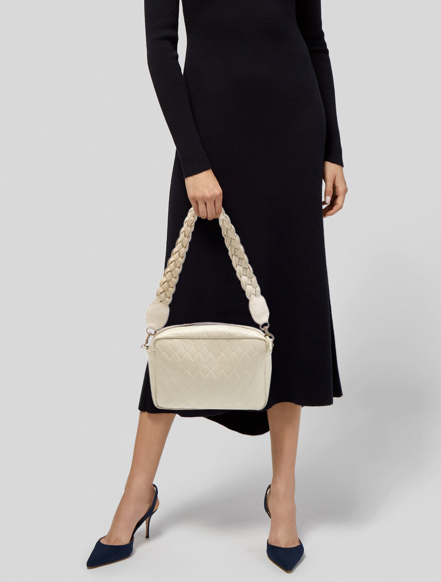 Clare V. Leather Shoulder Bag