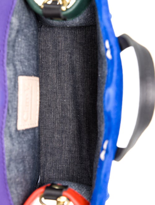 Clare V. Suede Top Handle Bag