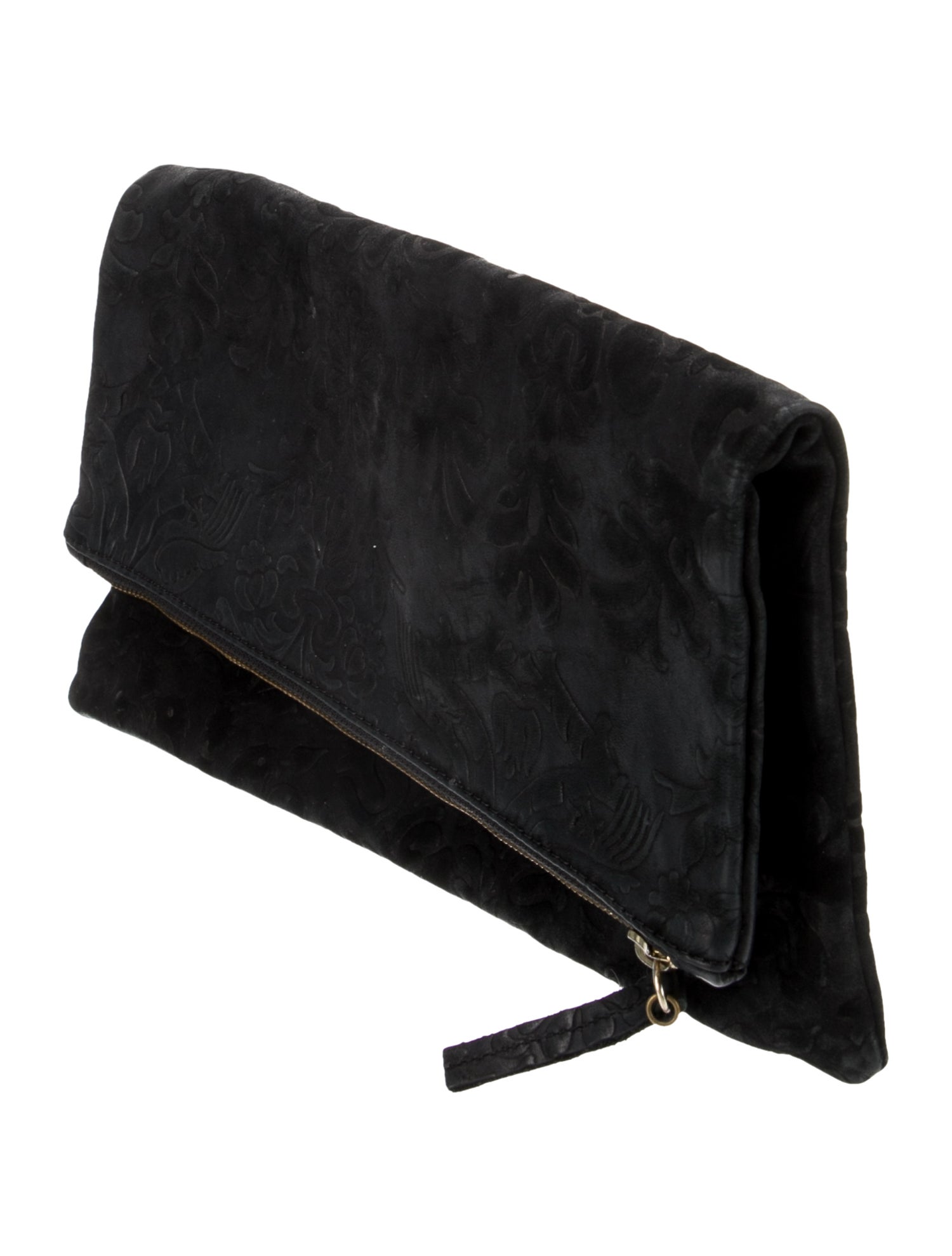 Clare V. Leather Clutch