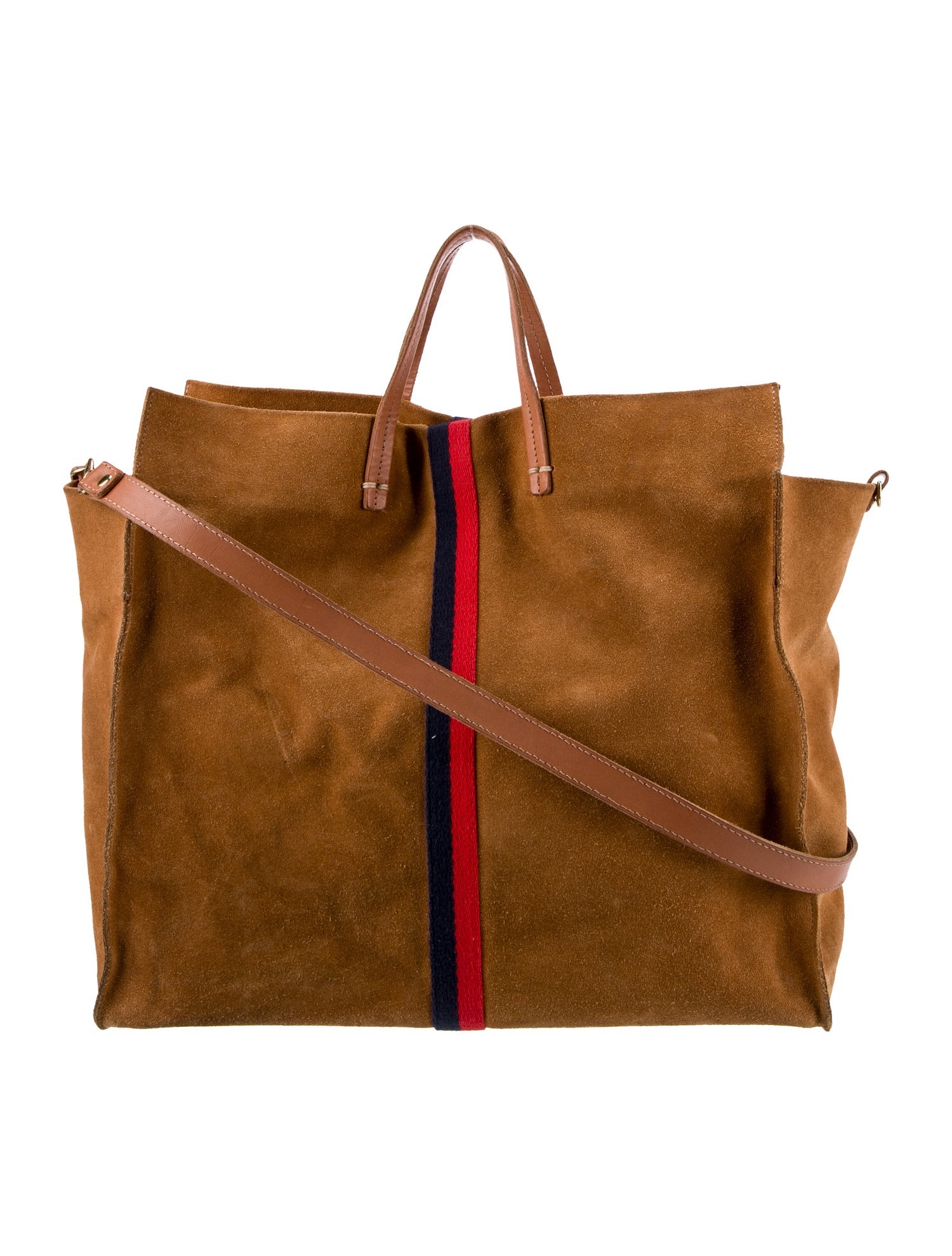 Clare V. Suede Garment Bag