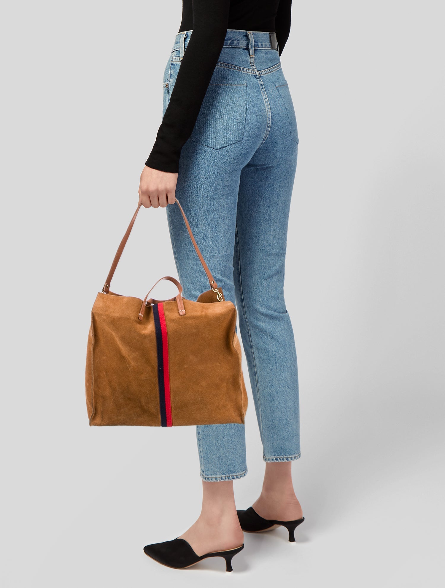 Clare V. Suede Garment Bag