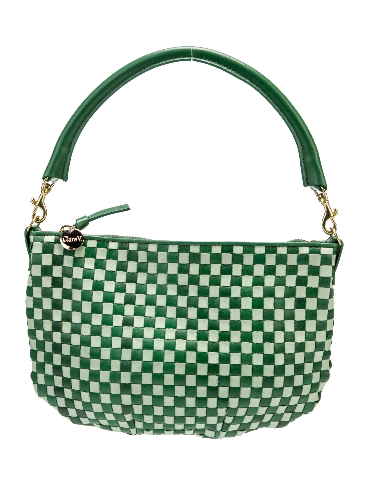 Clare V. Leather Shoulder Bag